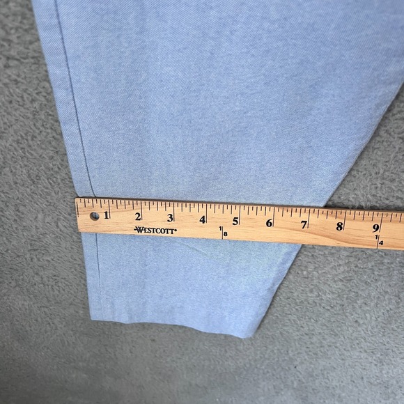 J‎ Crew Dress Pants Mens 29x32 Blue Ludlow Slim Flat Front Cotton Trouser Preppy - Picture 7 of 14